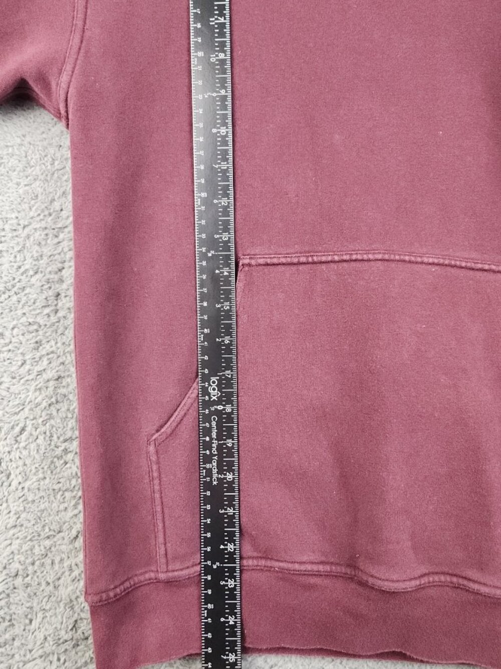 Lululemon All Yours Hoodie Women Small Cassis 4-Way Stretch Soft Kangaroo Pocket - Picture 8 of 11